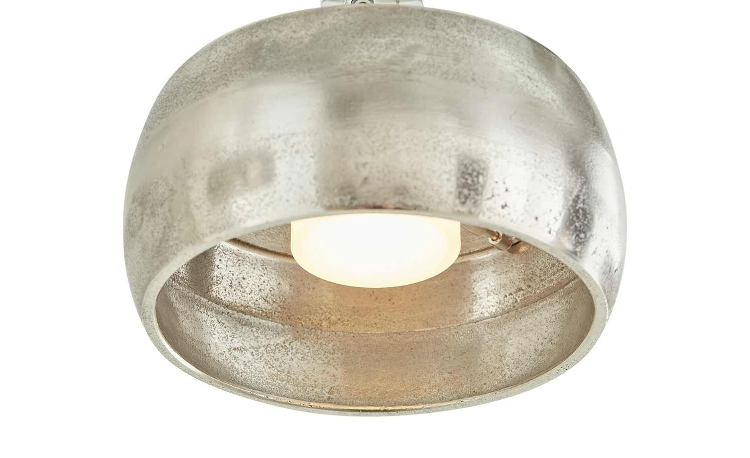 Fischer-Honsel LED-Pendelleuchte, 3-flammig, Schirme Nickel-matt antik – Bild 6