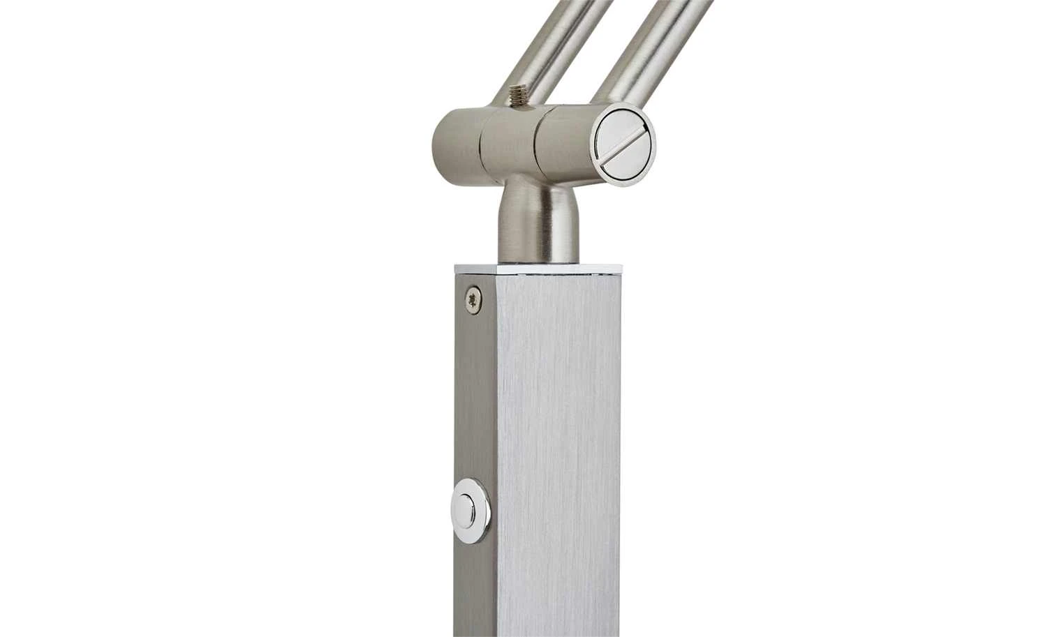 Paul Neuhaus LED- Stehleuchte, 1- flammig, nickel matt, Kopf eckig – Bild 3