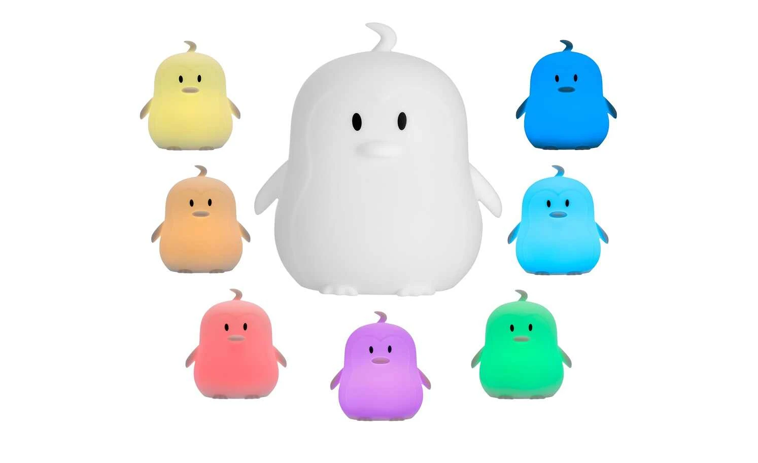 LED-Nachtlicht ´Pinguin´mit RGB – Bild 4