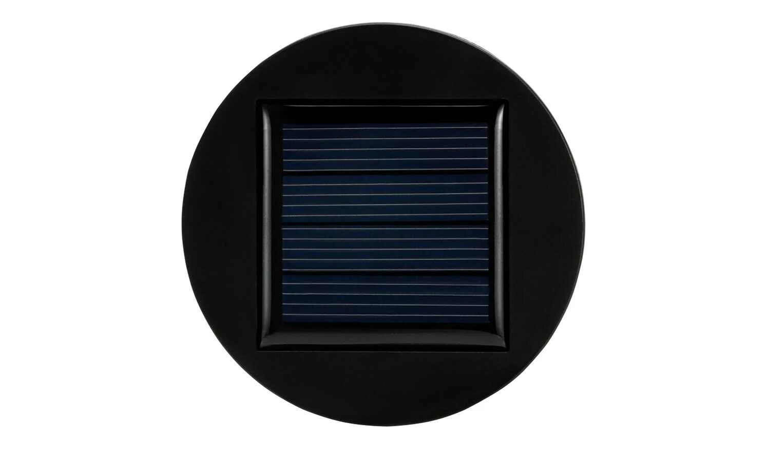 Solar-Tischleuchte, silberfarben `Schale´ – Bild 7