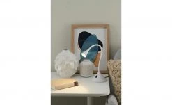 Trio LED-Schreibtischleuchte, mit Flexarm weiß