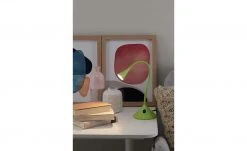 Trio LED-Schreibtischleuchte, mit Flexarm grün