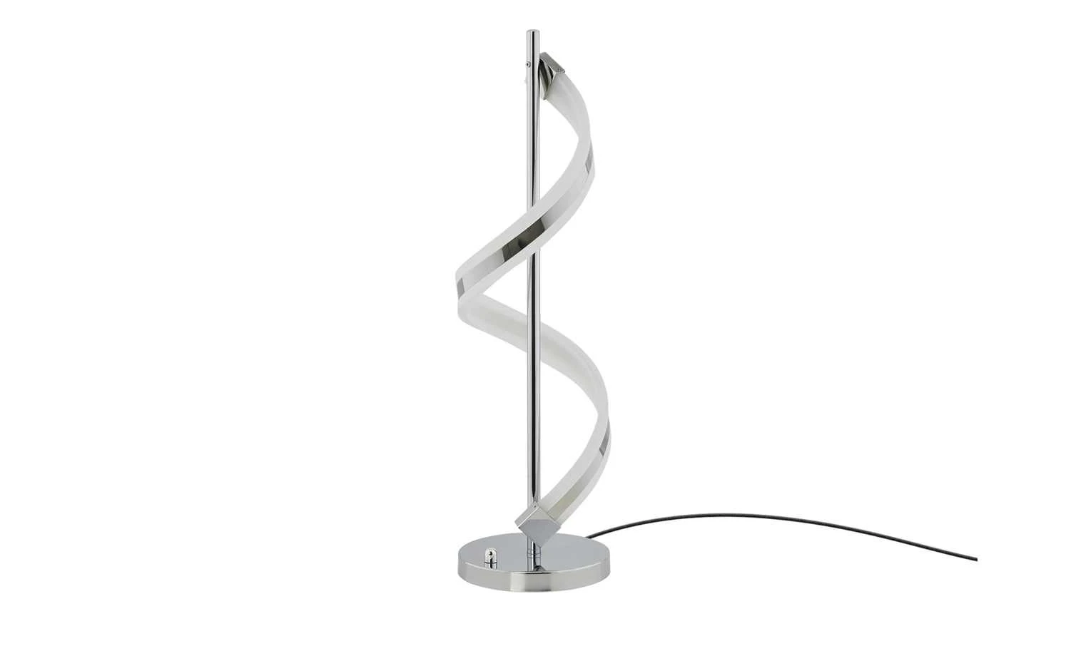 Trio LED-Tischleuchte, chrom, Acryl geschwungen – Bild 2