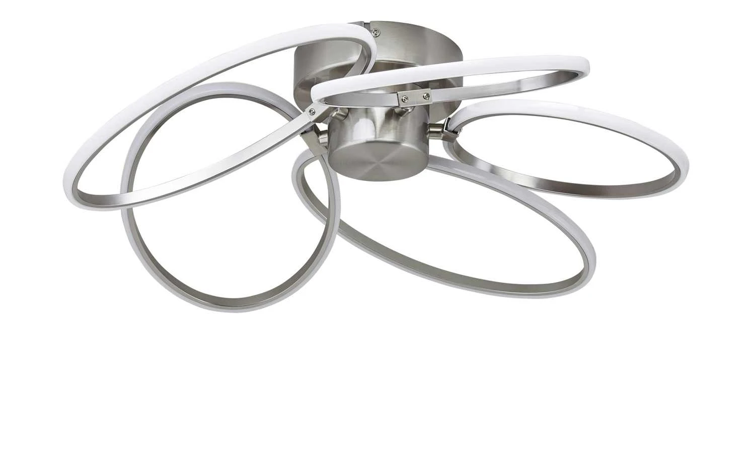 Paul Sommerkamp Leuchten LED-Deckenleuchte, 5-flammig nickel matt – Bild 4