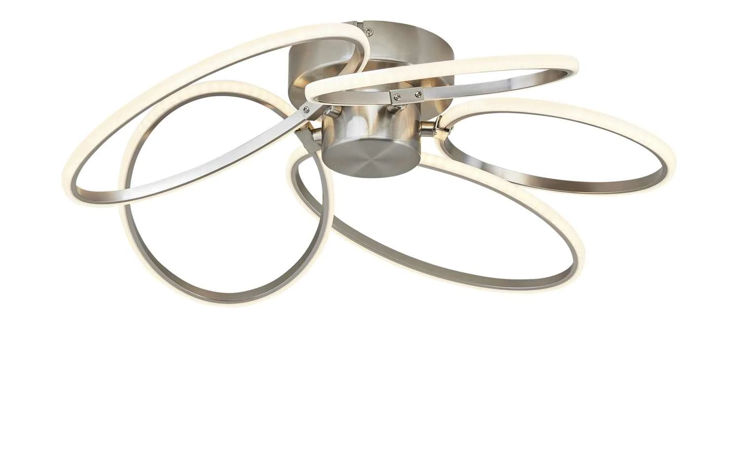 Paul Sommerkamp Leuchten LED-Deckenleuchte, 5-flammig nickel matt – Bild 5