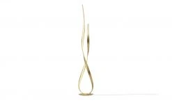 Paul Neuhaus LED-Stehleuchte, 1-flammig, goldfarben