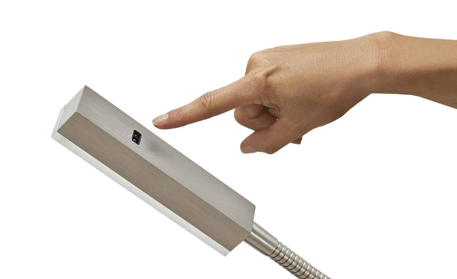 Fischer-Honsel LED-Bettleuchte, 1-flammig, Nickel matt – Bild 7