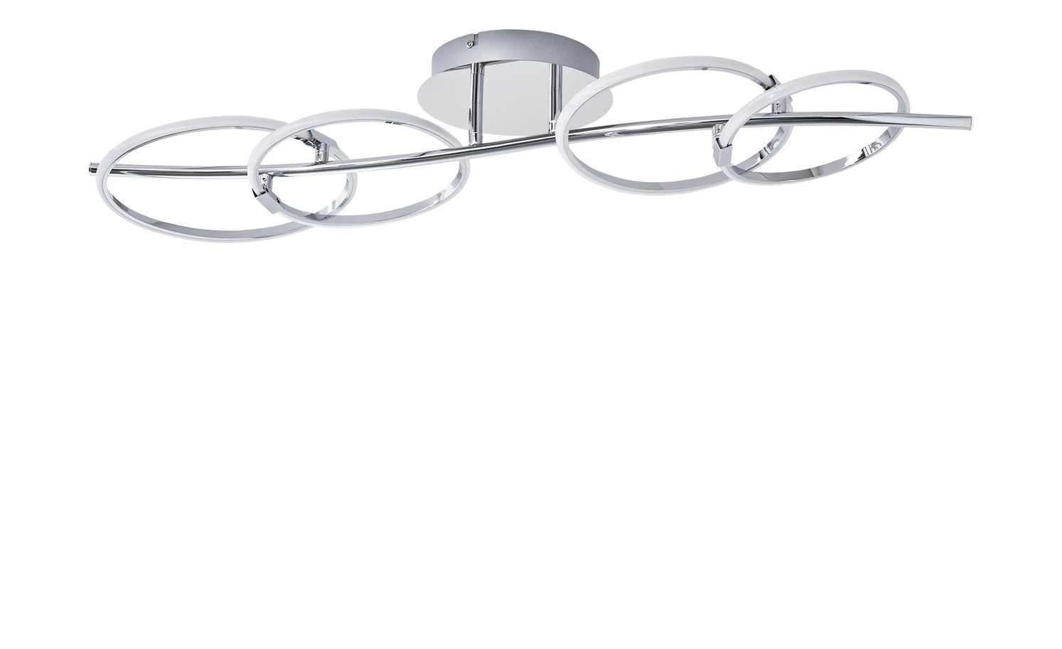 Paul Sommerkamp Leuchten LED-Deckenlechte, chrom `4 Ringe´ – Bild 3