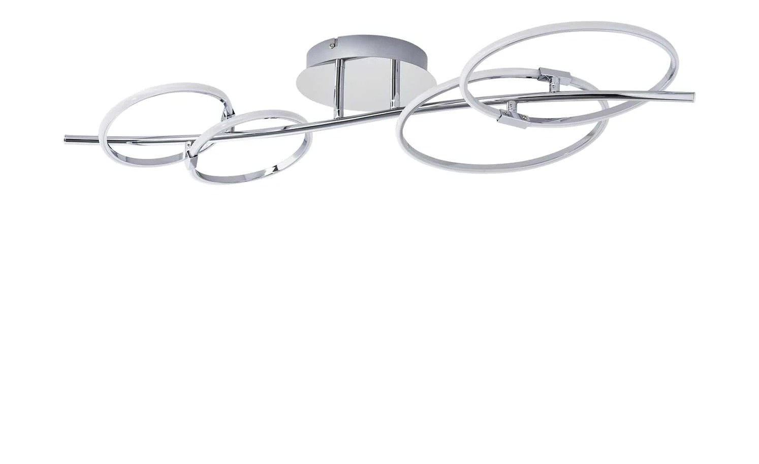 Paul Sommerkamp Leuchten LED-Deckenlechte, chrom `4 Ringe´ – Bild 4