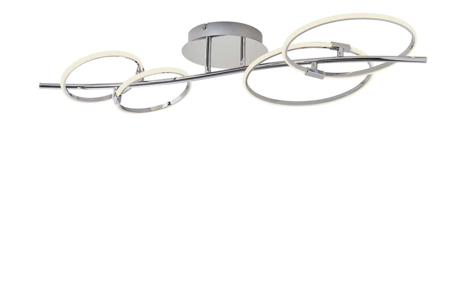 Paul Sommerkamp Leuchten LED-Deckenlechte, chrom `4 Ringe´ – Bild 5