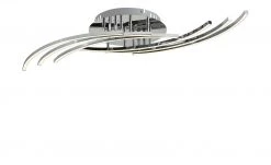 Meisterleuchten LED-Deckenleuchte, chrom, 6-flammig