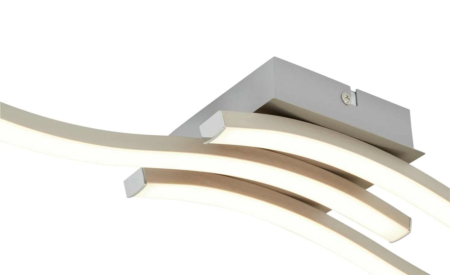 Trio LED-Deckenleuchte, 3-flammig, Nickel matt – Bild 6