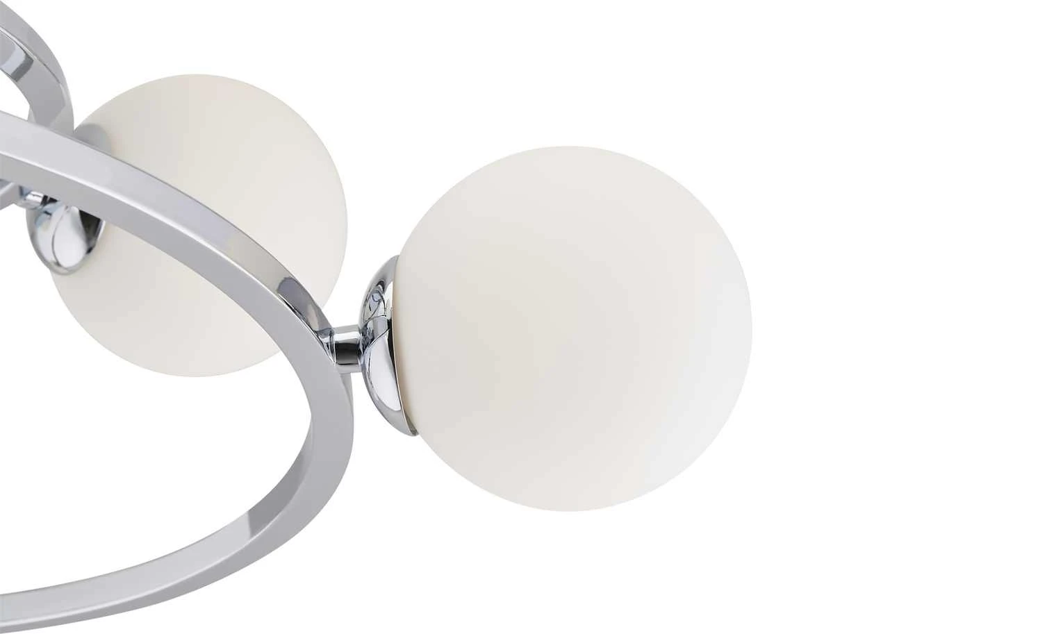 KHG LED-Deckenleuchte, 7-flammig, mit Glaskugeln – Bild 2