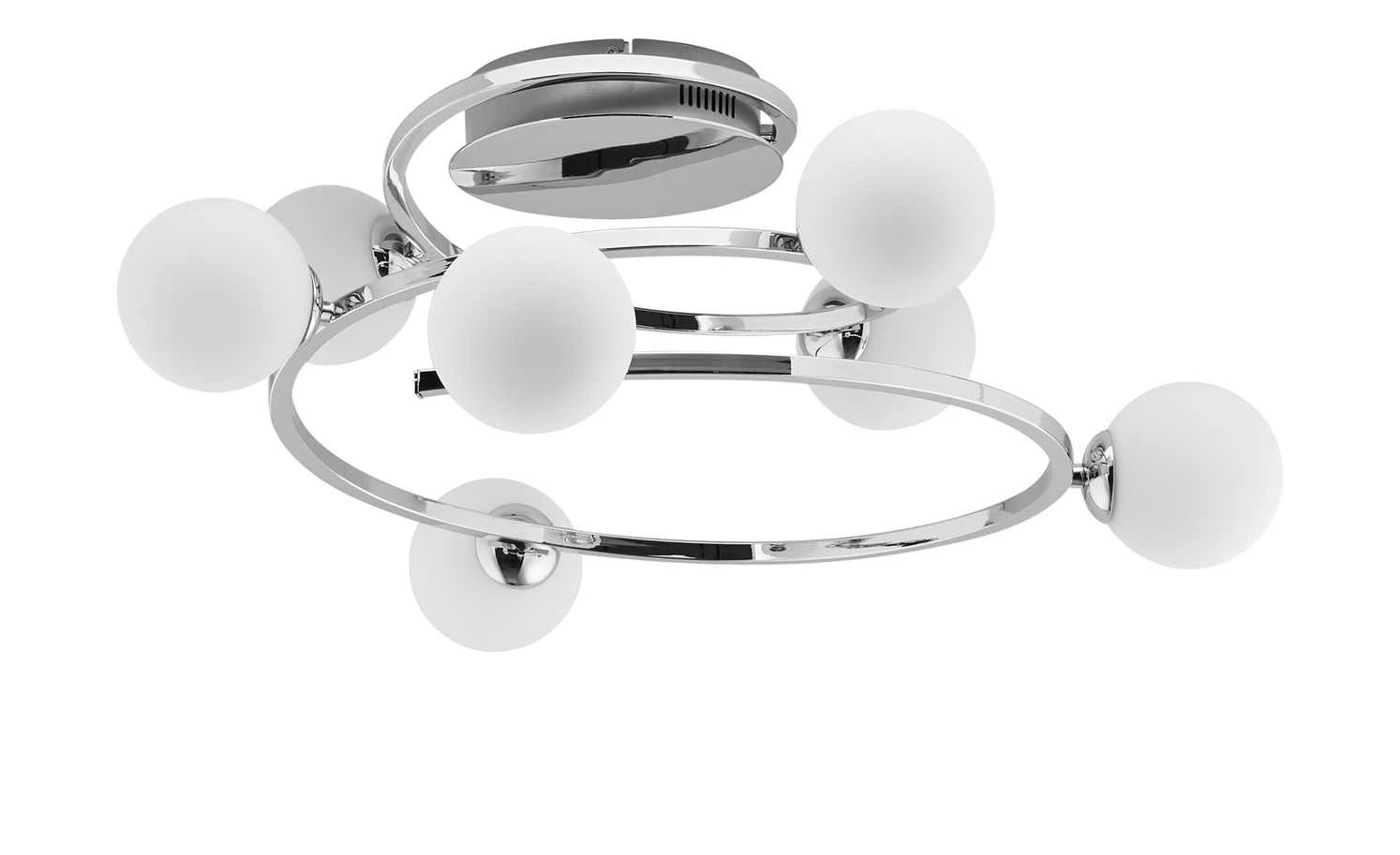 KHG LED-Deckenleuchte, 7-flammig, mit Glaskugeln – Bild 3