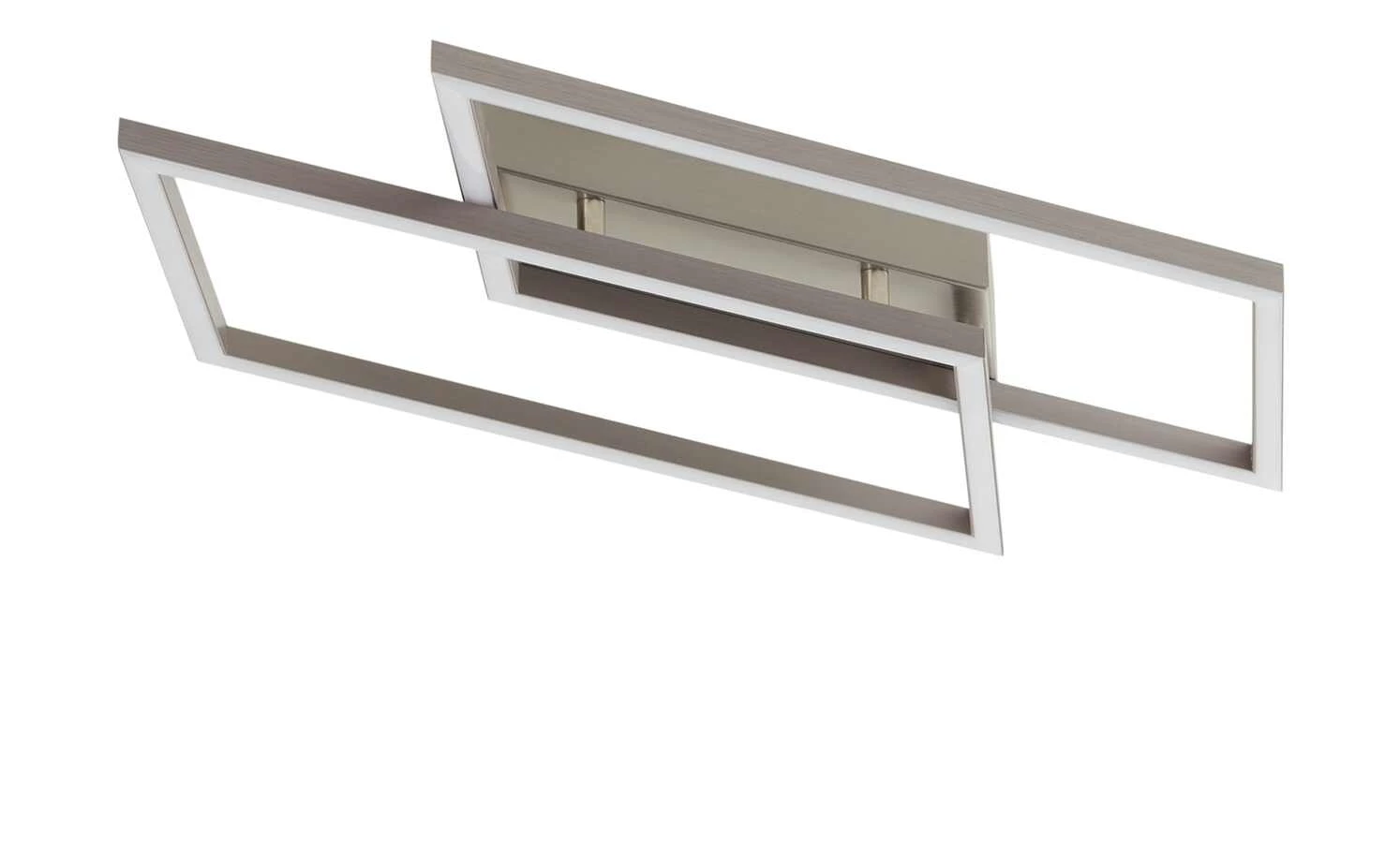 Paul Neuhaus LED-Deckenleuchte, 2-flammig, Nickel-matt – Bild 3
