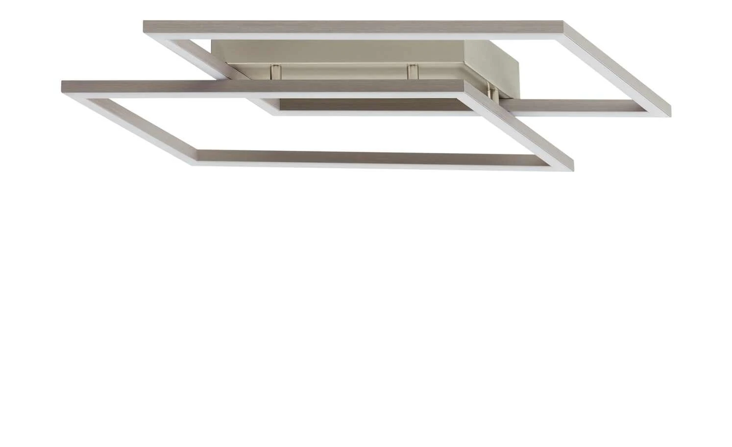 Paul Neuhaus LED-Deckenleuchte, 2-flammig, Nickel-matt – Bild 4