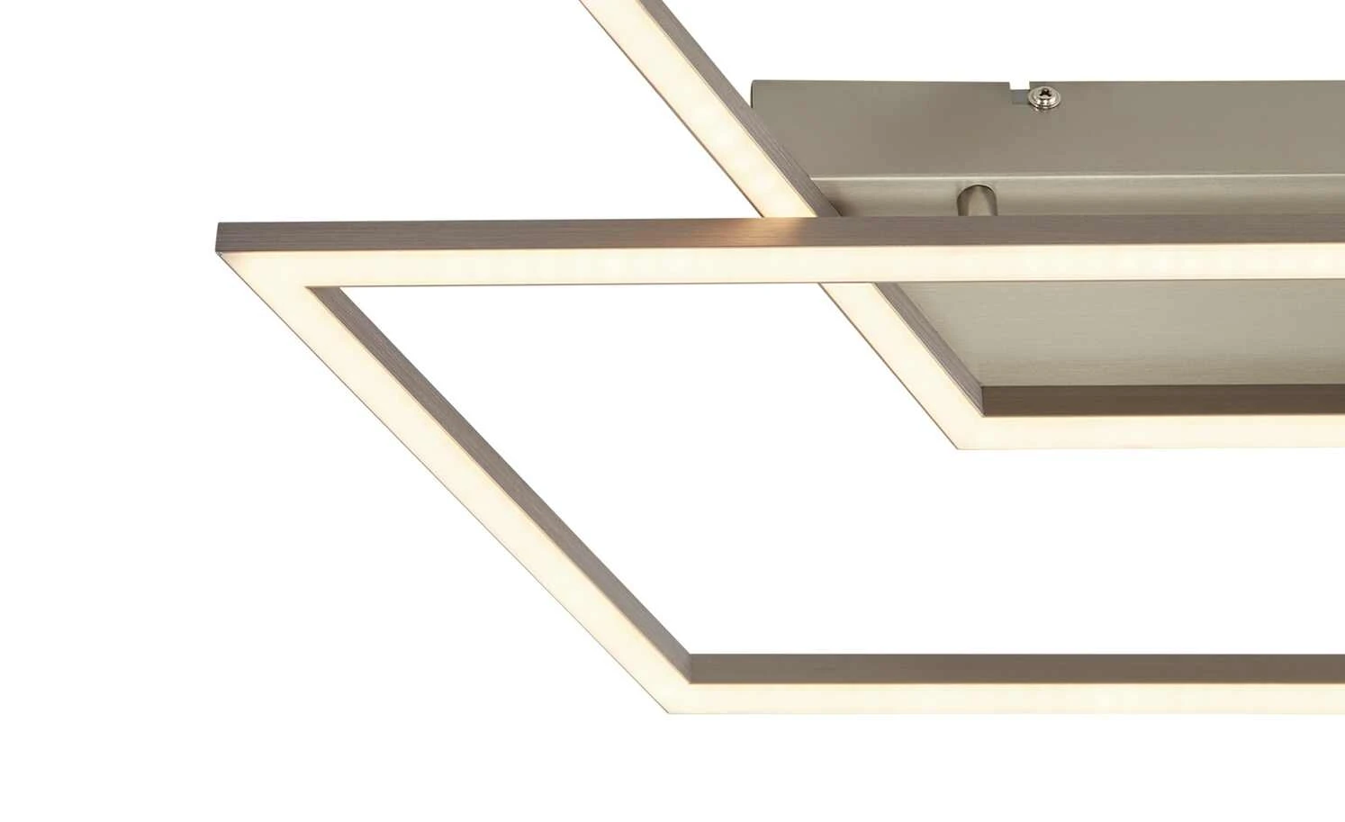 Paul Neuhaus LED-Deckenleuchte, 2-flammig, Nickel-matt – Bild 6