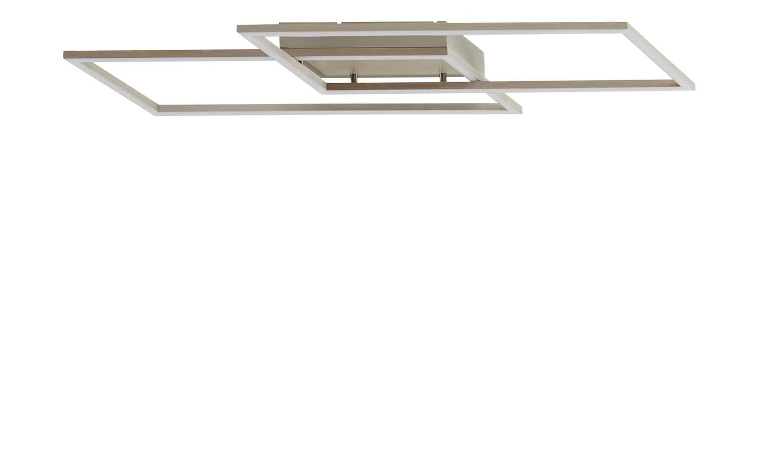 Paul Neuhaus LED-Deckenleuchte, 2-flammig, Nickel-matt – Bild 2