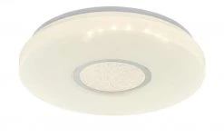 KHG LED-Deckenleuchte, 1-flammig mit Kristalldeko | 24|W