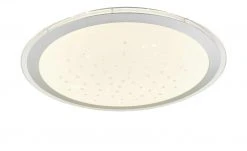 KHG LED-Deckenleuchte, 1-flammig, Schirm mit Glasperlen