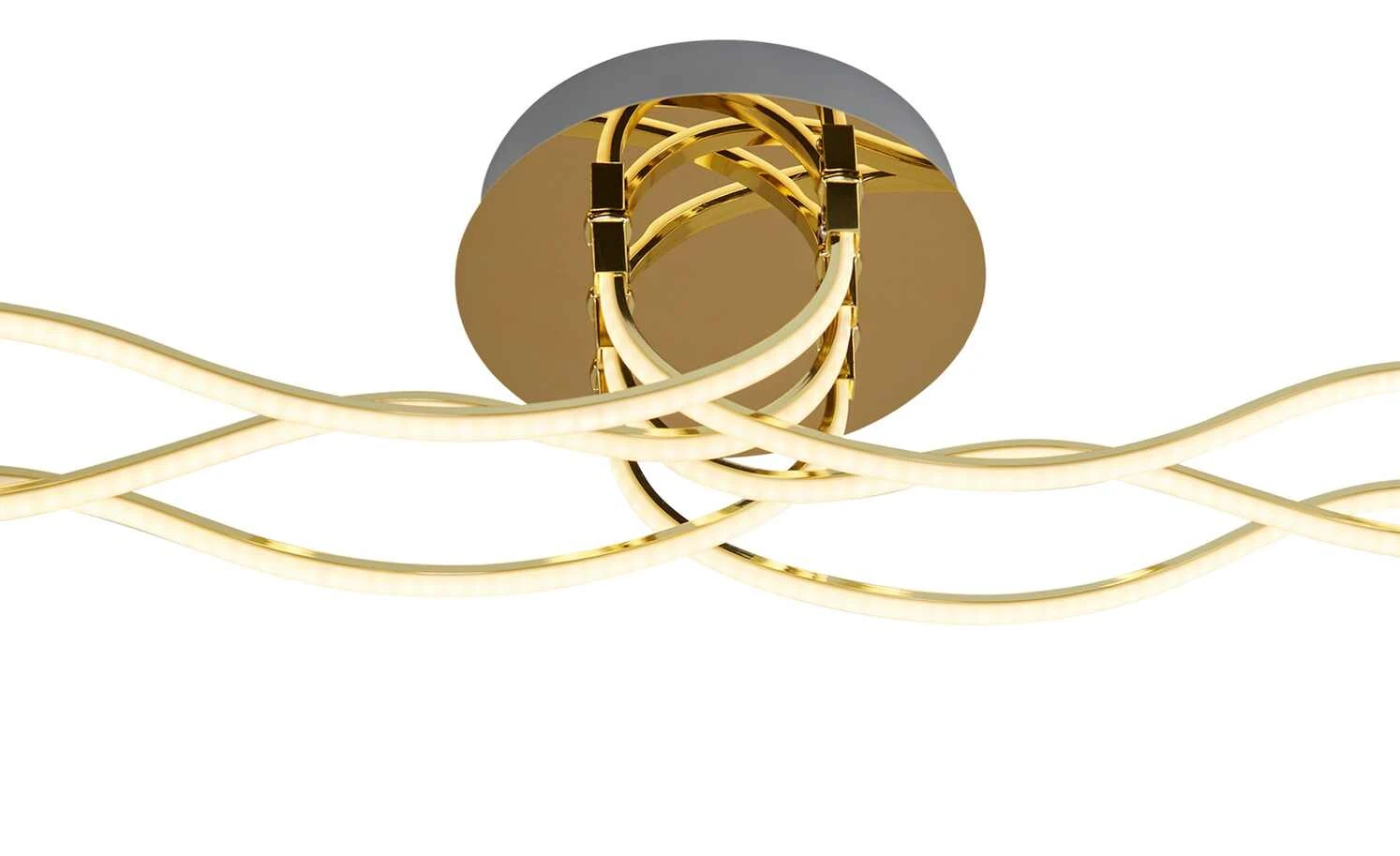 KHG LED-Deckenleuchte, 6-flammig, goldfarben – Bild 3