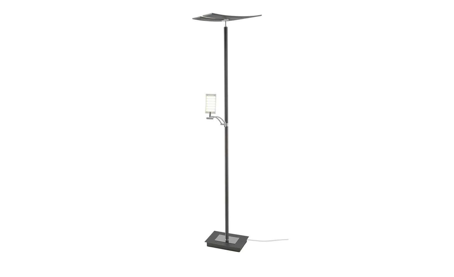 B-Leuchten LED-Deckenfluter, 2-flammig, Anthrazit eloxiert, Kopf schwenkbar – Bild 6