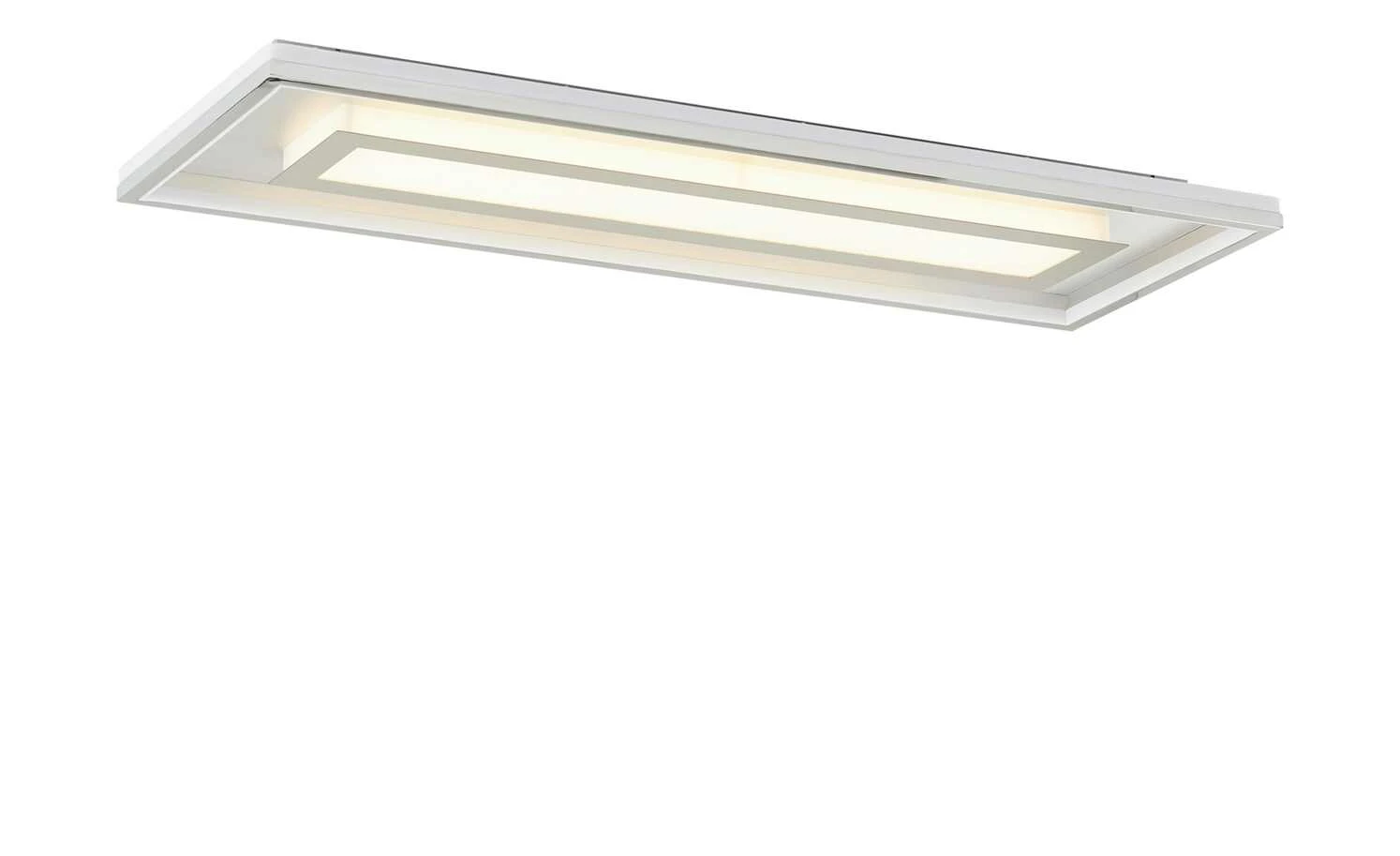 Fischer-Honsel LED-Deckenleuchte, chrom/alu, `Rechteck` – Bild 5