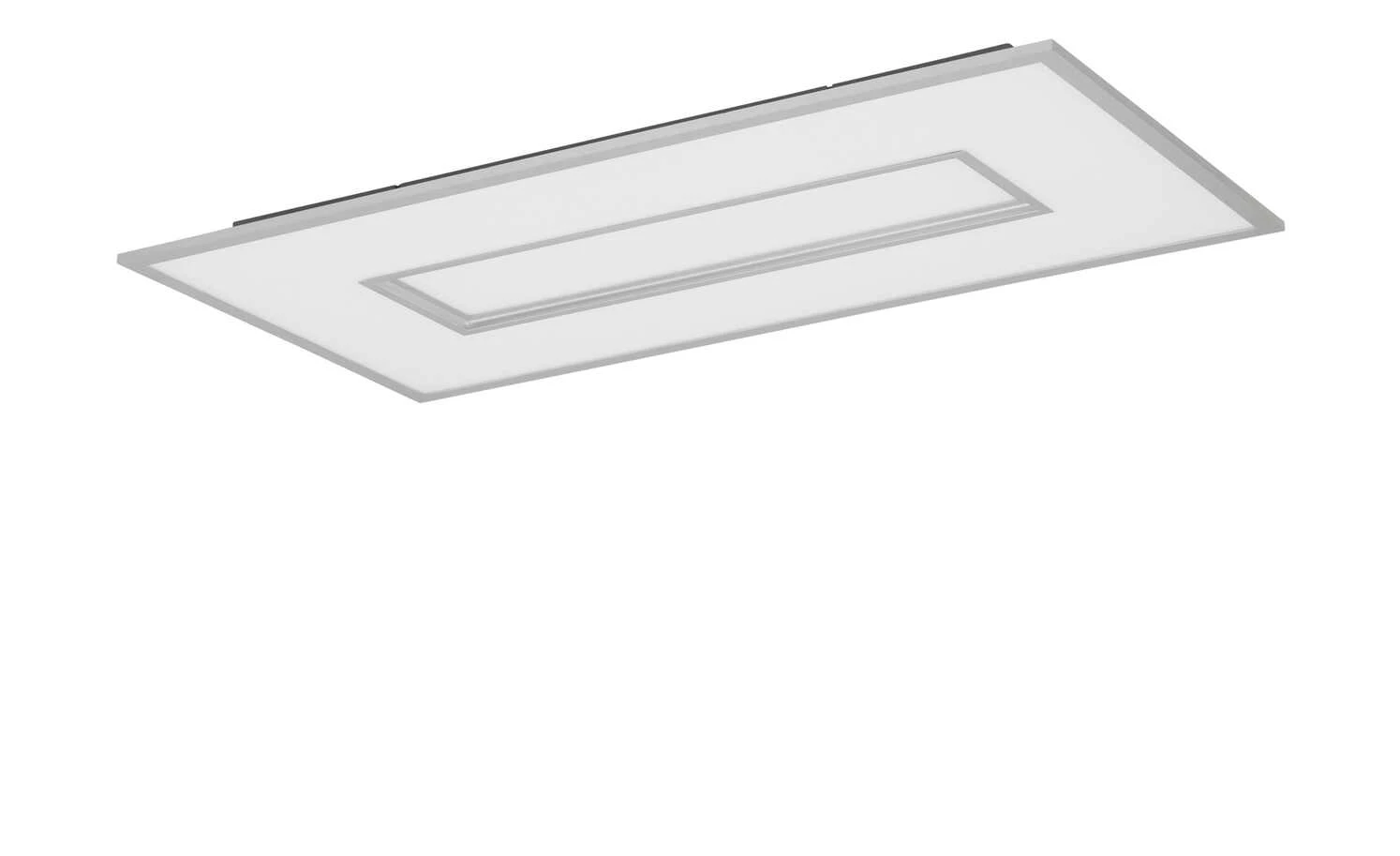 Fischer-Honsel LED-Deckenleuchte, silberfarben mit Fernbedienung – Bild 2