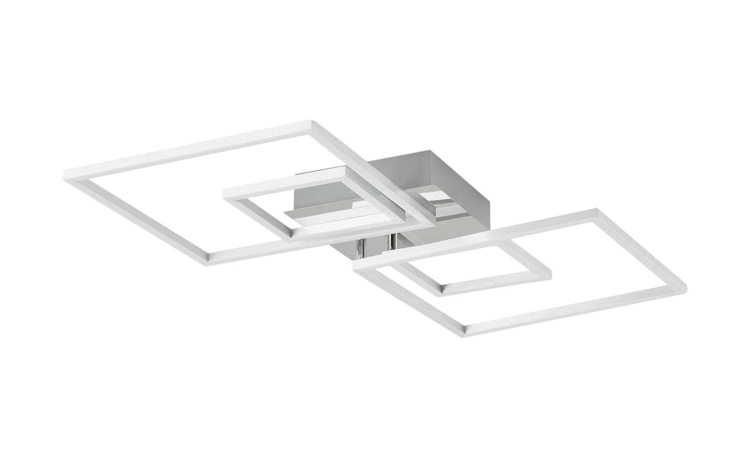 LED-Deckenleuchte, chrom/silberfarben ´groß´ – Bild 2