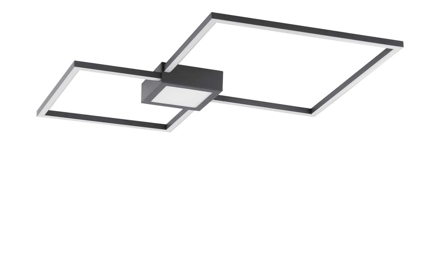 Trio LED-Deckenleuchte anthrazit, klein – Bild 4