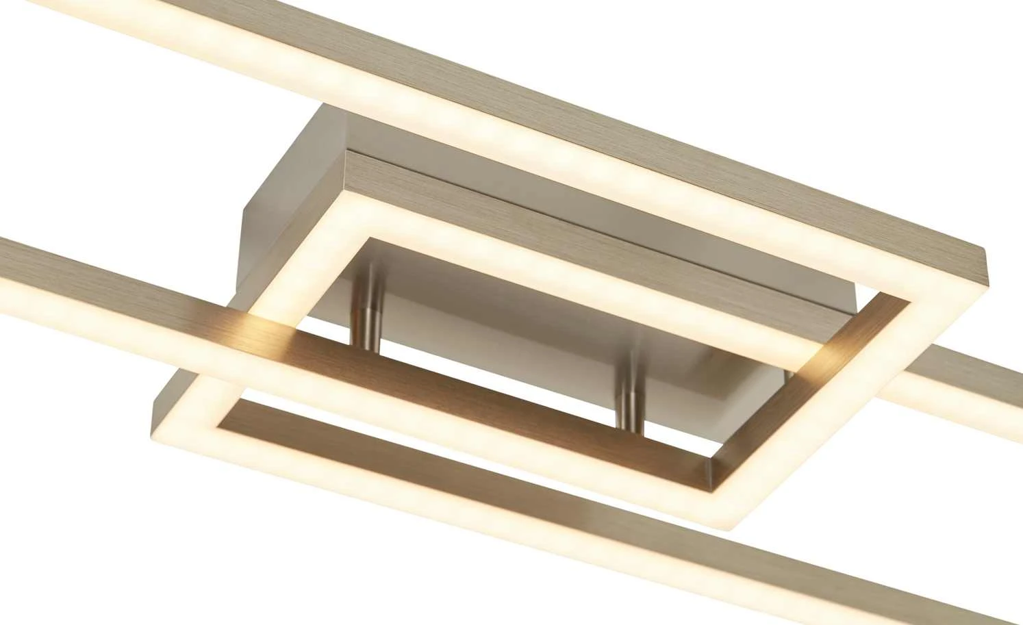 Paul Neuhaus Smart Home-Deckenleuchte, 2-flammig, Nickel matt – Bild 5