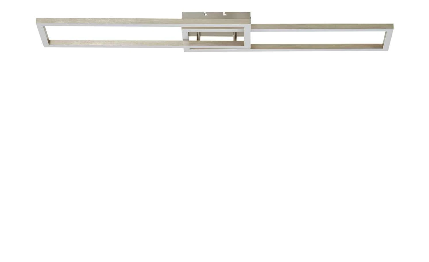 Paul Neuhaus Smart Home-Deckenleuchte, 2-flammig, Nickel matt – Bild 4