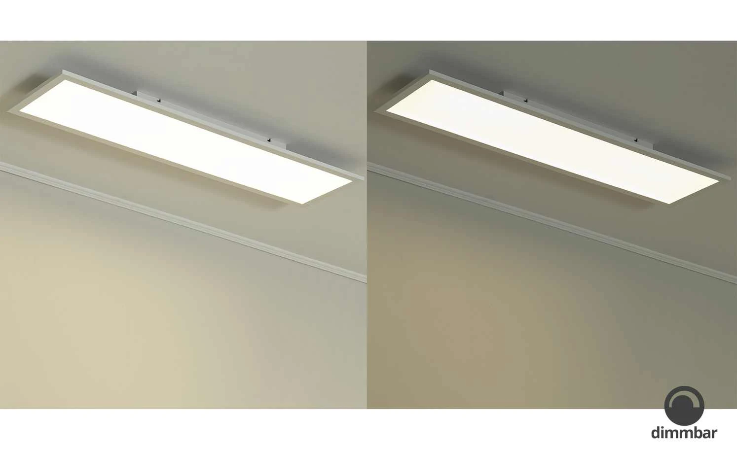 Paul Neuhaus Smart Home-Deckenleuchte, 1-flammig, rechteckig – Bild 2