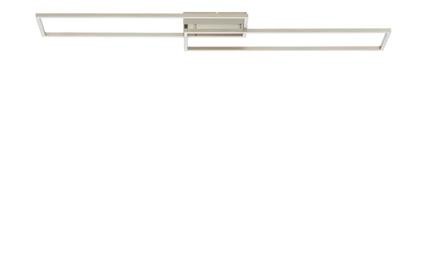 Paul Neuhaus LED-Deckenleuchte, 2-flammig, Nickel matt – Bild 6