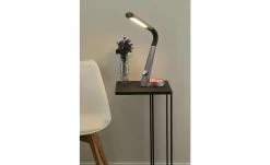 Meisterleuchten LED-Tischleuchte, schwarz mit Funktion