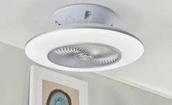 Paul Neuhaus Deckenleuchte mit Ventilator weiß