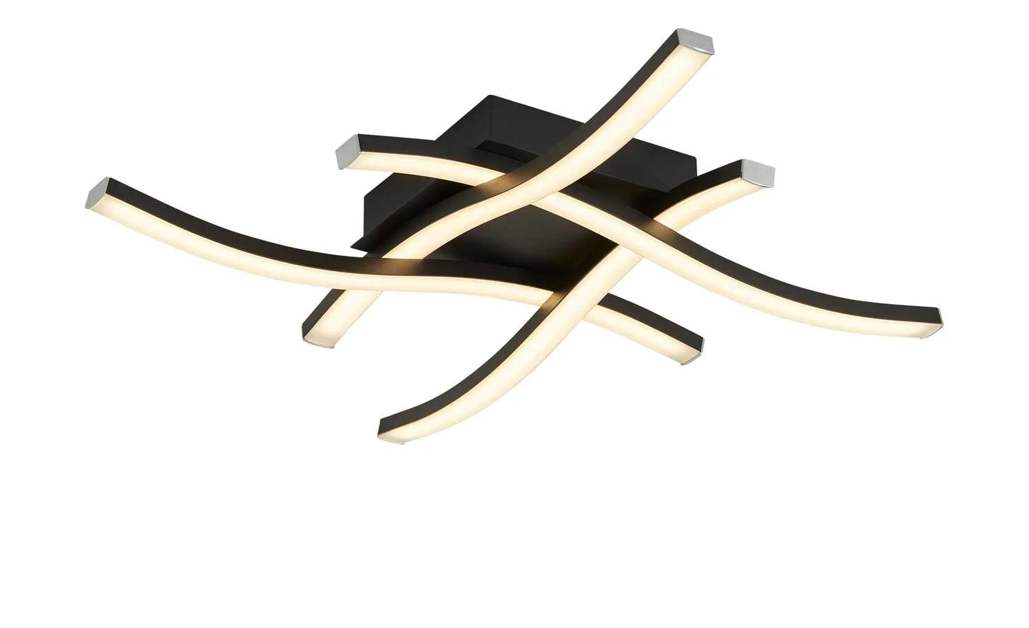 Trio LED-Deckenleuchte, 4-flammig, schwarz – Bild 4