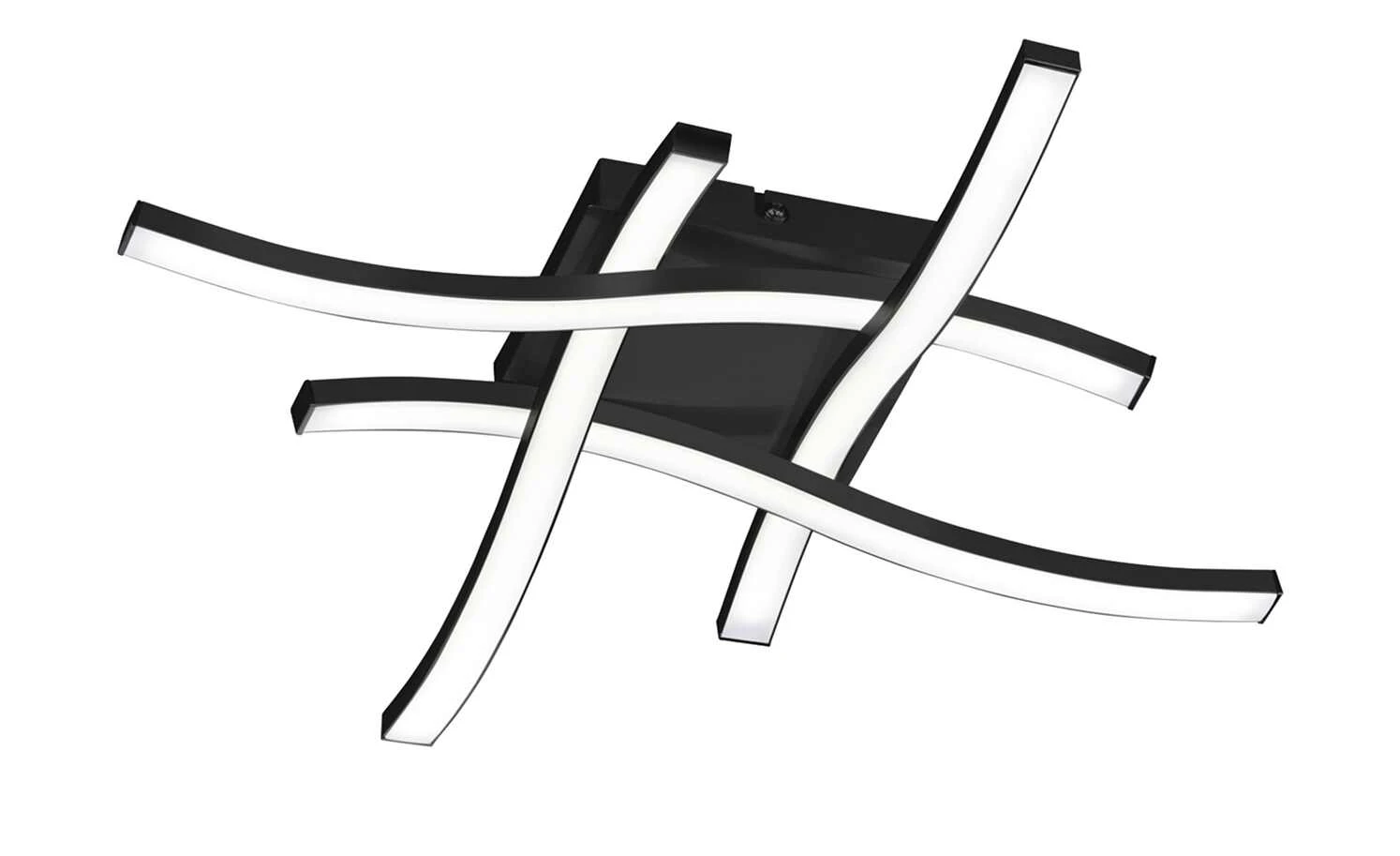 Trio LED-Deckenleuchte, 4-flammig, schwarz – Bild 2