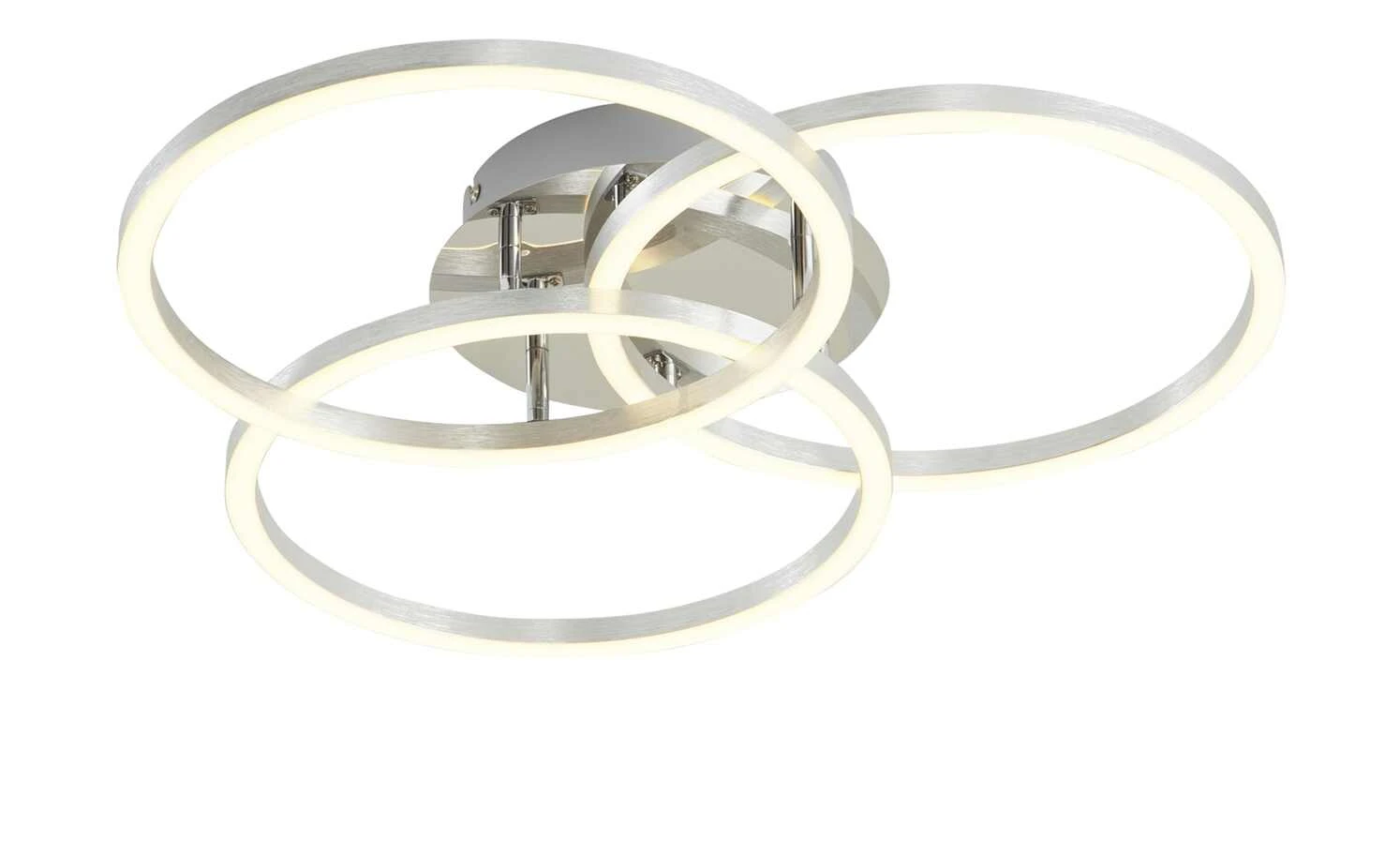 Meisterleuchten LED-Deckenleuchte, Alu-gebürstet, Kreise – Bild 4