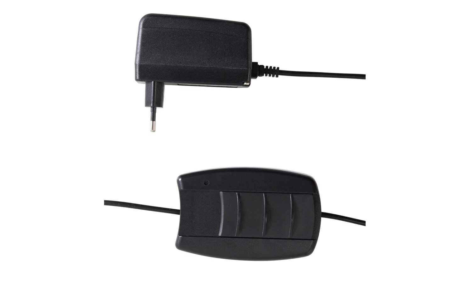 Trio LED-Stehleuchte, Schwarz, Kreise – Bild 4