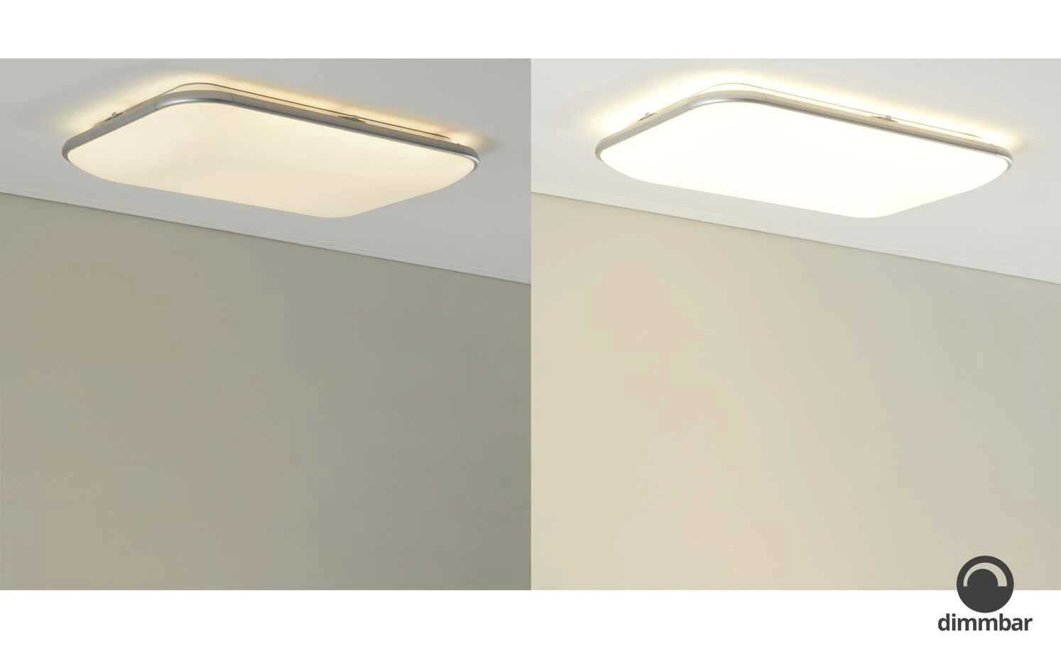 Meisterleuchten LED-Deckenleuchte, Acryl weiß, rechteckig – Bild 2