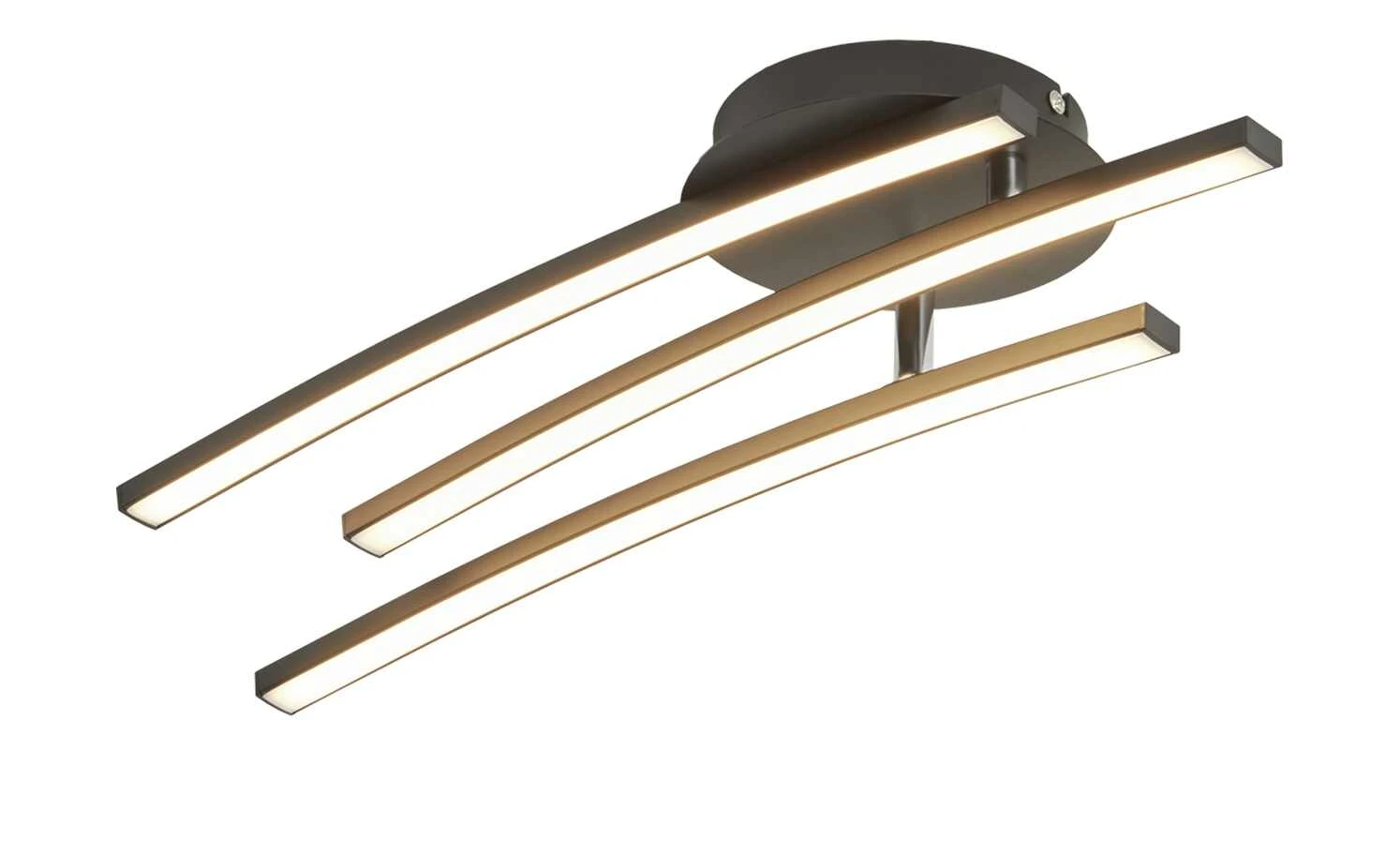 KHG LED-Deckenleuchte, 3-flammig, schwarz – Bild 4