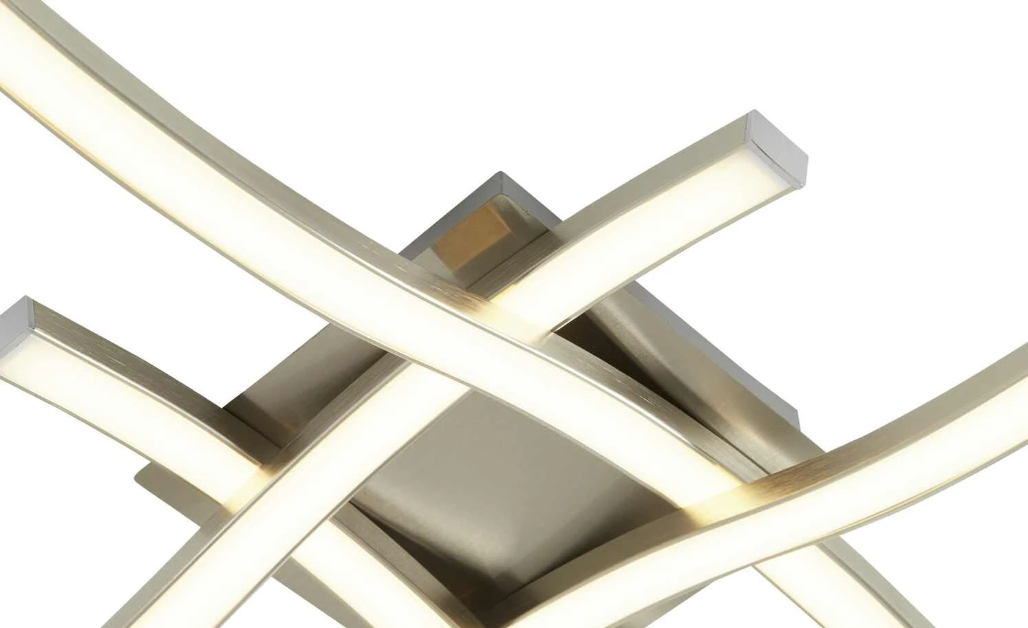 KHG LED-Deckenleuchte, 4-flammig, Nickel-matt, – Bild 4