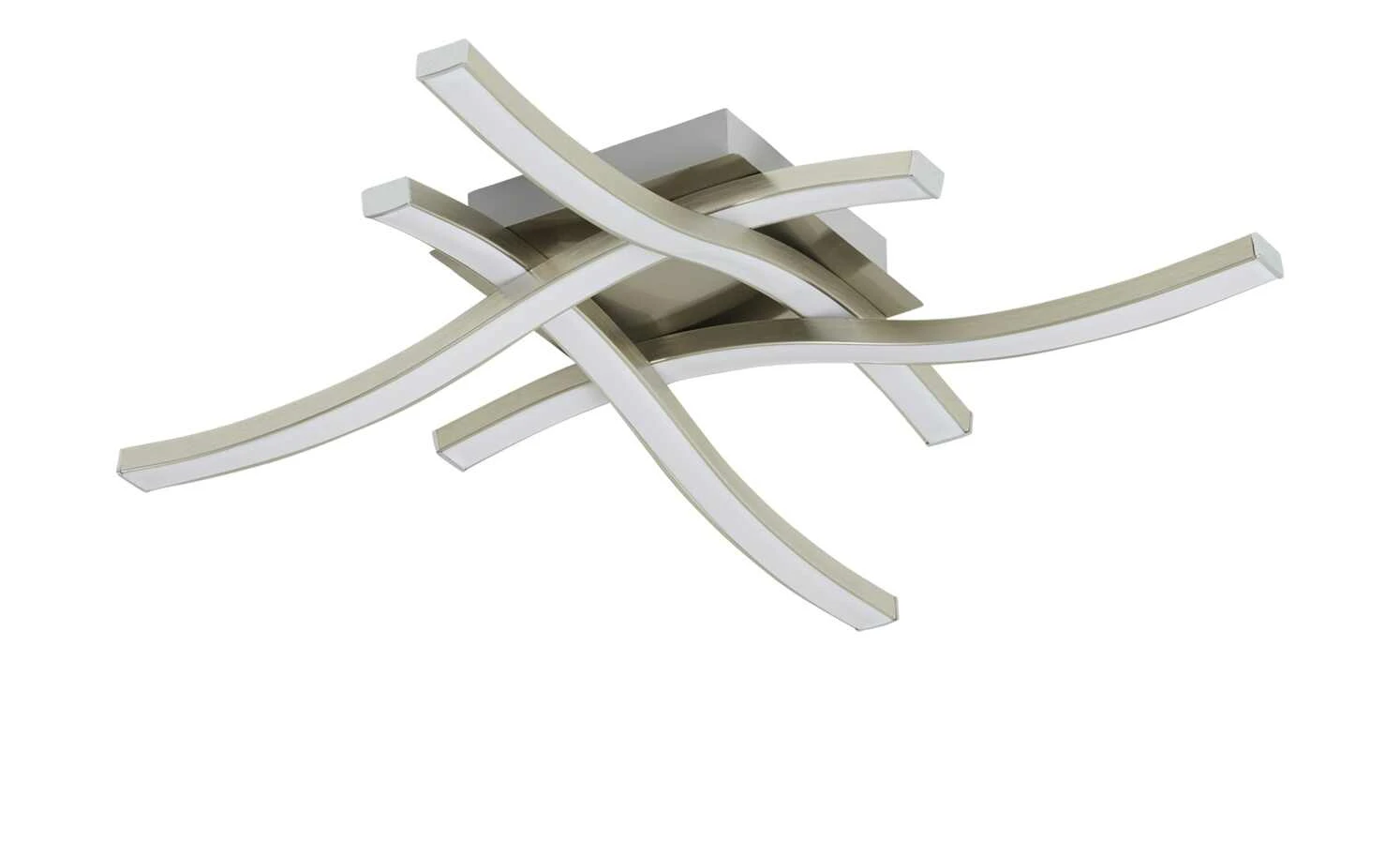 KHG LED-Deckenleuchte, 4-flammig, Nickel-matt, – Bild 2