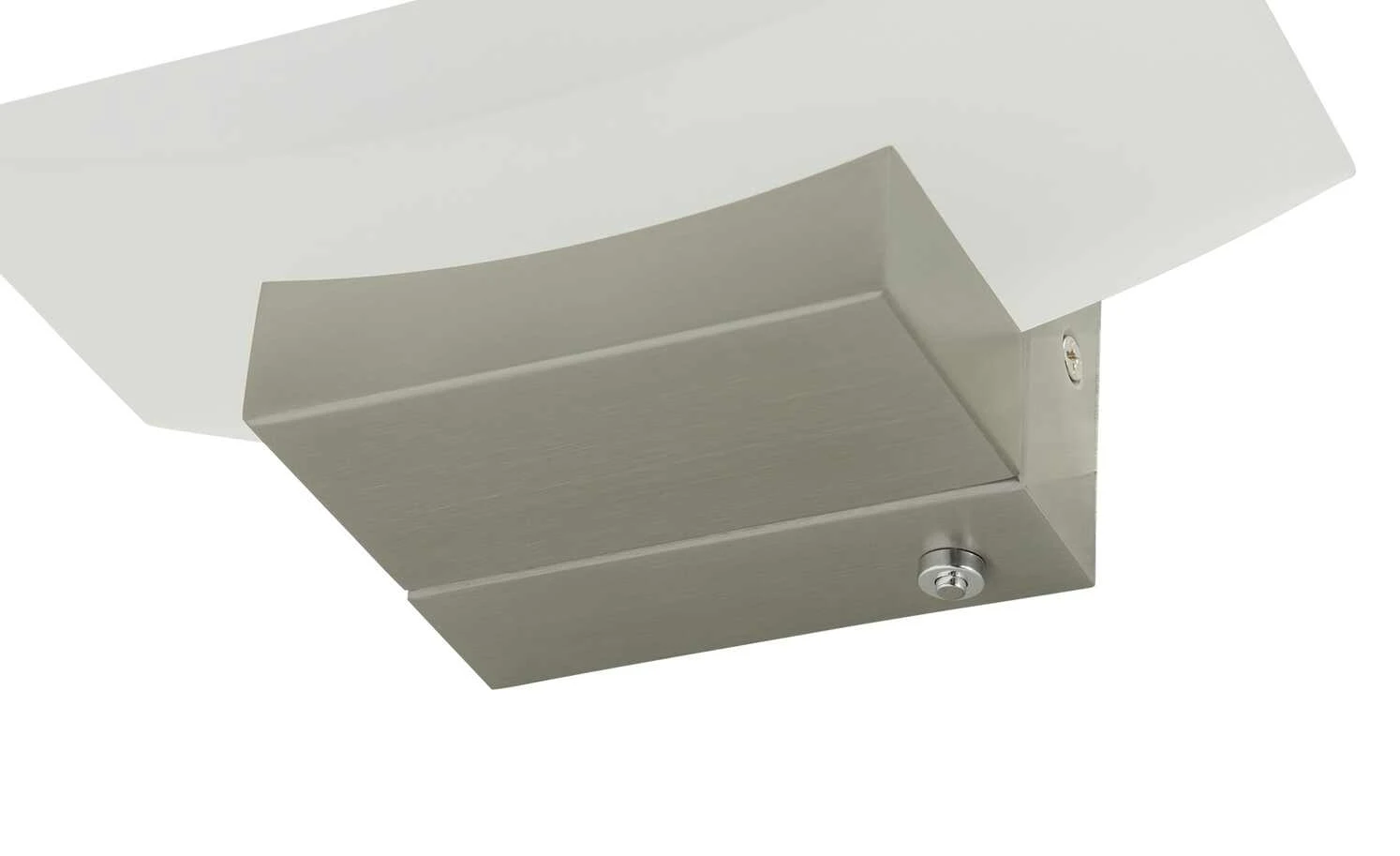 Fischer-Honsel LED-Wandleuchte, Nickel-matt mit Taster – Bild 7