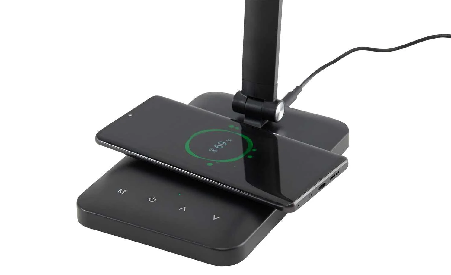 Paul Neuhaus LED-Schreibtischleuchte, Schwarz mit Ladefunktion – Bild 6