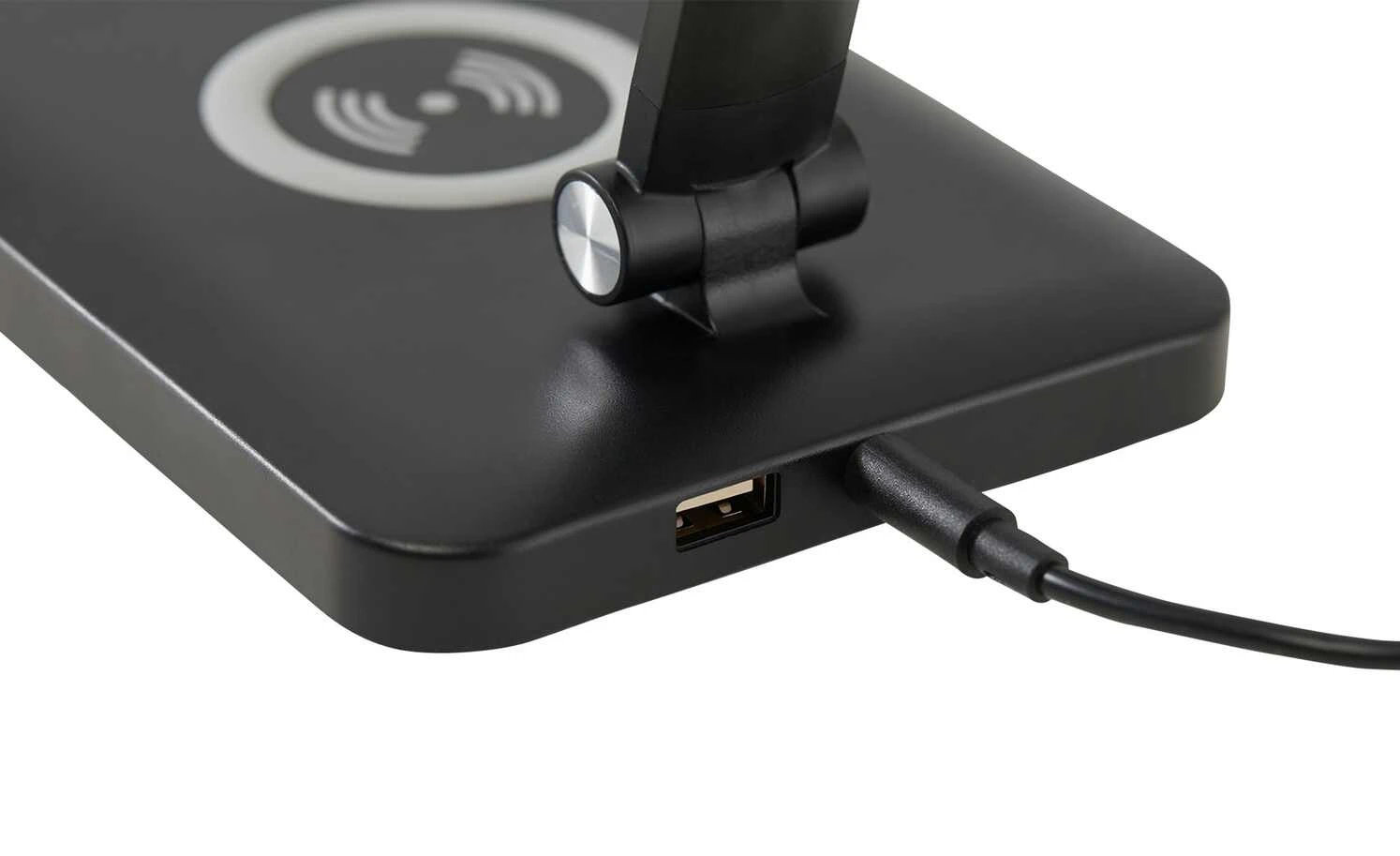 Paul Neuhaus LED-Schreibtischleuchte, Schwarz mit Ladefunktion – Bild 8