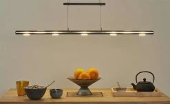 Trio LED-Pendelleuchte schwarz-matt