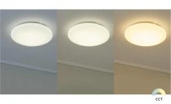 Trio Deckenleuchte, 1-flammig, Starlight weiß