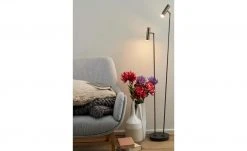 B-Leuchten LED-Stehleuchte, 2-flammig, bronzefarben